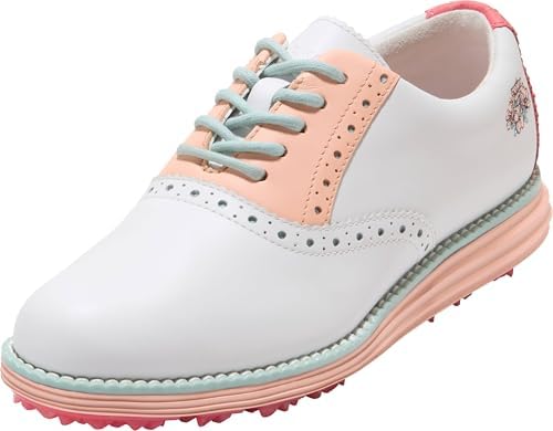 COLE HAAN ゴルフシューズ ZG FAIRWAY GOLF 6 B Amazon.com | Cole Haan Zerogrand Fairway Optic White/Blue Bell/Sun